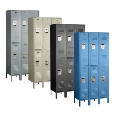 sheet metal locker|double tier metal lockers.